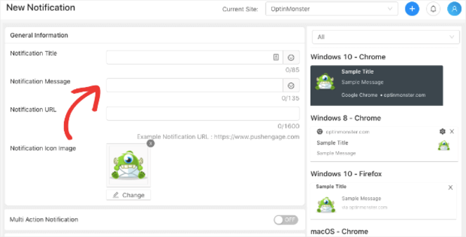 user-dashboard - Blog Tyrant pushengage dashboard
