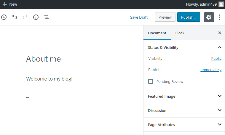 wordpress-new-page-min - Blog Tyrant wordpress editor
