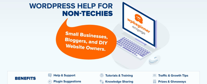 WPBeginner Facebook Group - Blog Tyrant WPBeginner Facebook Group